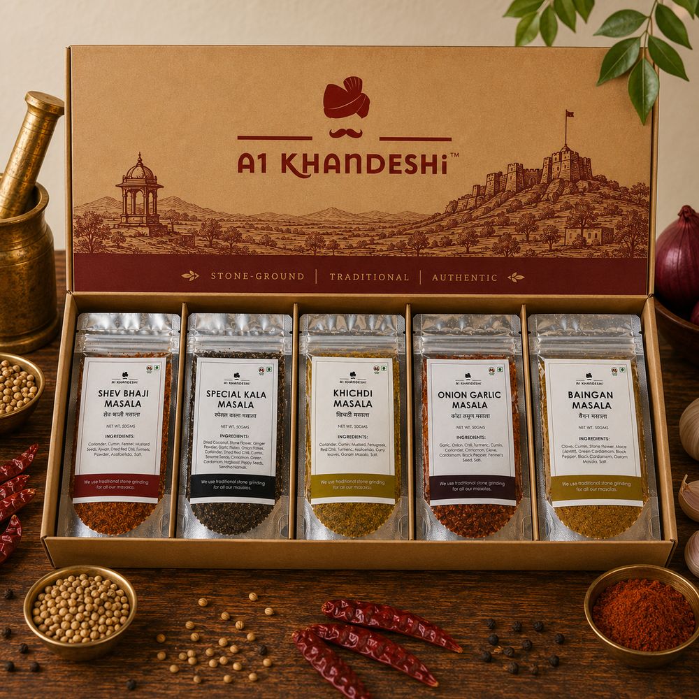 Starter Spice Box + Free Masala